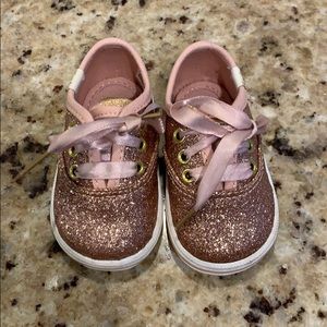 Rose gold Kate spade keds